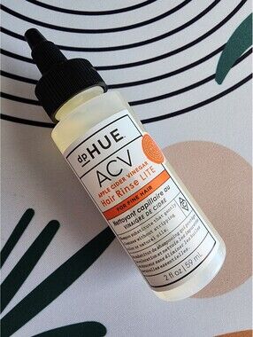dpHUE ACV Apple Cider Vinegar Hair Rinse LITE for Fine Hair 2 fl oz